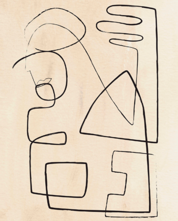 Simple Line Af Plakatwerket