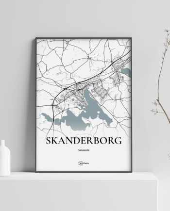 Skanderborg Plakaten 21 30 Cm  A4