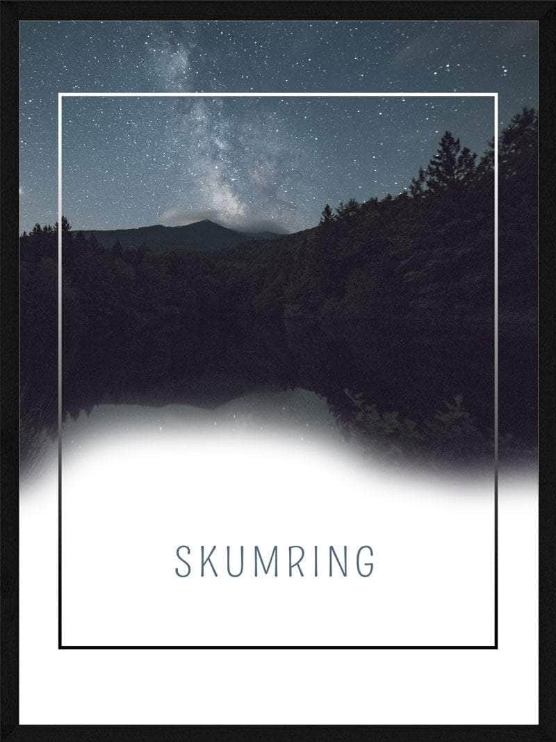 Skumring Med Nattehimmel