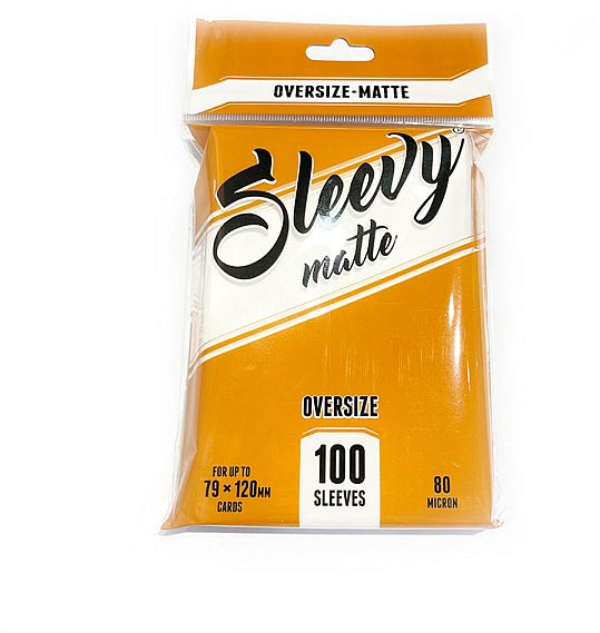 Sleevy Oversize Sleeves 79x120 Mm: Matte 100 Kortlommer
