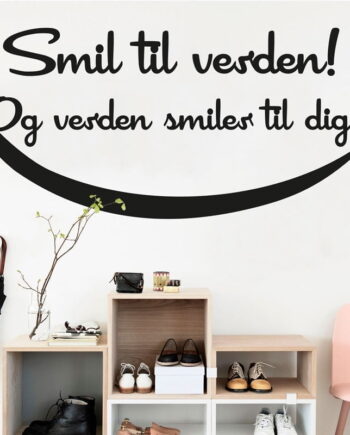 Smil Wallsticker