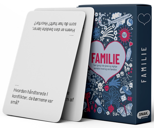 Snak: Familie Dansk Card Game