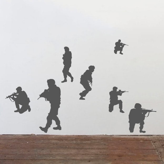 Soldater Wallsticker