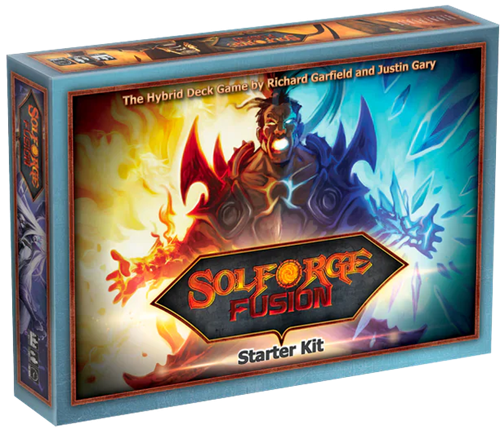 Solforge Fusion Hybrid Card Game: Starter Kit Half-decks Tilbeh 195 184
