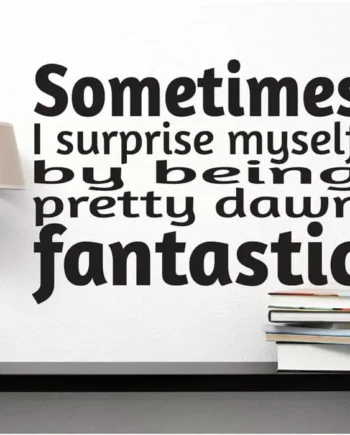 Sometimes   Surprise Wallsticker