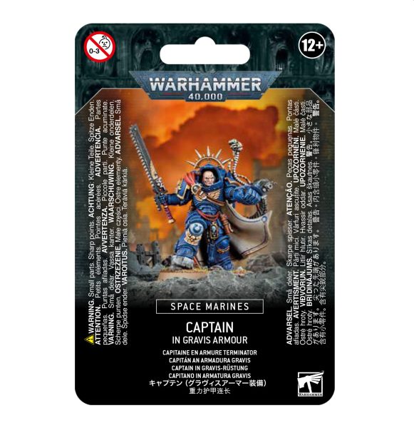 Space Marines Captain In Gravis Armour 99070101077