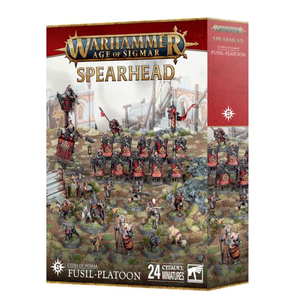 Spearhead: Cities Of Sigmar: Fusil-platoon Begynderbox 99120202059