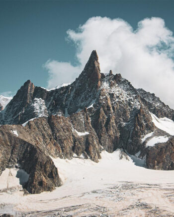 Spiky Mountains In The Alps Af Rasmus Gundorff Sæderup