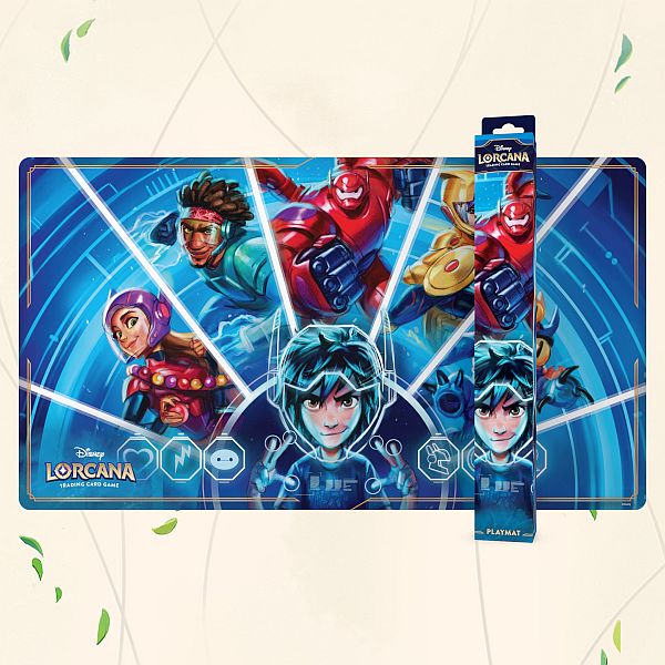Spillem 195 165 Tte Playmat Disney Lorcana Tcg: Set Archazia Island: Big Hero We Could Be Immortals