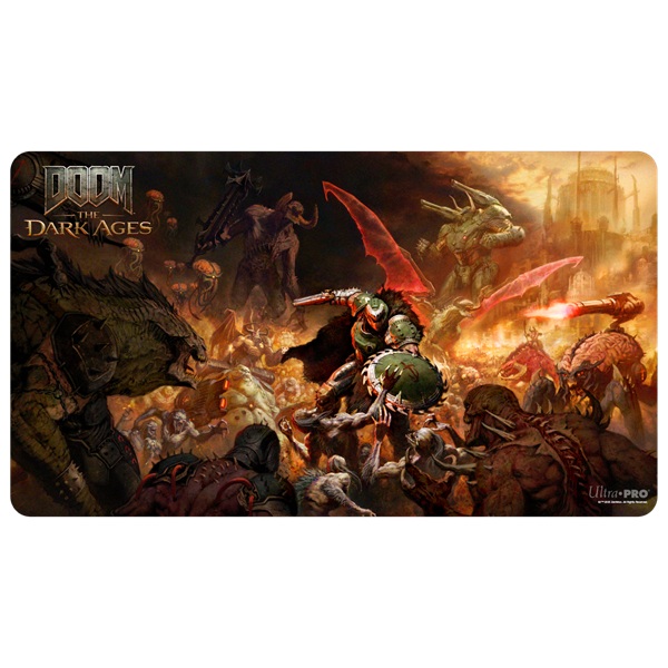 Spillem 195 165 Tte Playmat Doom The Dark Ages: Onslaught Ultra Pro 16616