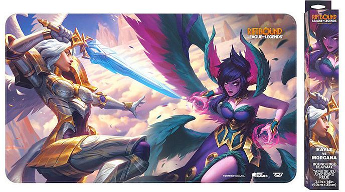 Spillem 195 165 Tte Playmat Riftbound: League Of Legends Tcg: Set 04: Vendetta : Kayle Vs Morgana