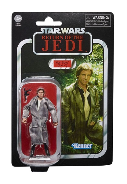 Star Wars: Episode Vi Return Of The Jedi Vintage Collection -wave : Han Solo Endor Figure 10cm