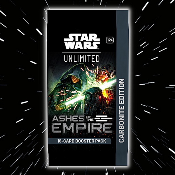 Star Wars: Unlimited Tcg Set : Ashes Of The Empire Carbonite Booster Pack
