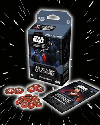 Star Wars: Unlimited Tcg Set  : Ashes Of The Empire Spotlight Deck: Emperor Palpatine