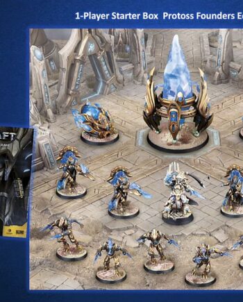 Starcraft: The Miniatures Game Protoss Starter Set  Founders Edition