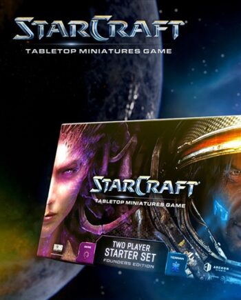 Starcraft: The Miniatures Game Two Player Starter Set  Terran Vs  Zerg   Founders Edition