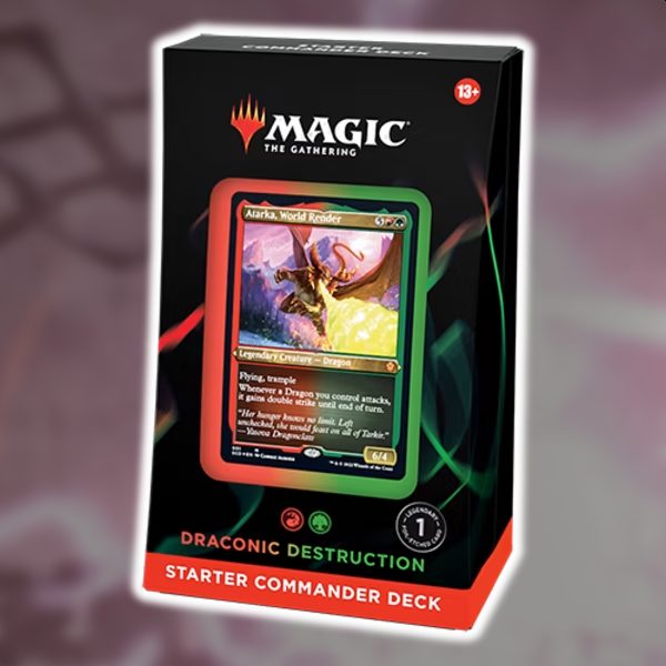 Starter Commander Deck 2022: Draconic Destruction Atarka World Render