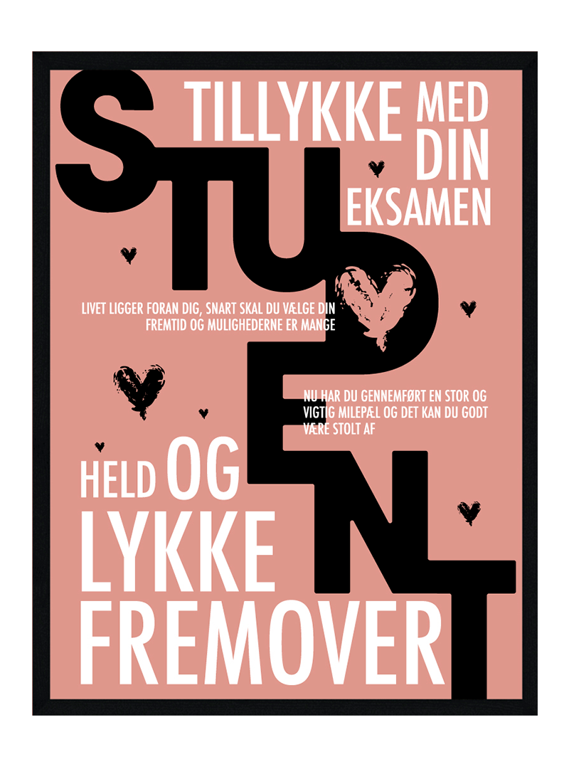 Student Plakat Personlig Plakat
