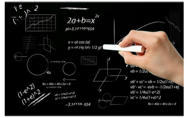 Stor Tavle Wallsticker Til Kridt  Inkl Kridt  60x300cm