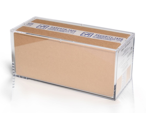 The Acrylic Box Acrylic Display Carton Case Akrylkasse Blue Tape