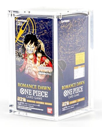 The Acrylic Box Acrylic Display Case  Akrylkasse  One Piece  Op01 Op03  Japanese Booster Display