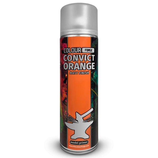 The Colour Forge Spray: Convict Orange 500ml