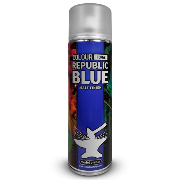 The Colour Forge Spray: Republic Blue 500ml