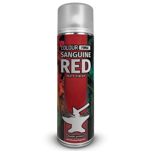 The Colour Forge Spray: Sanguine Red 500ml
