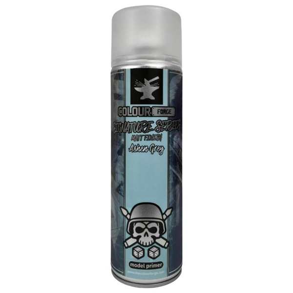 The Colour Forge Spray: Signature Series Ashen Grey 500ml