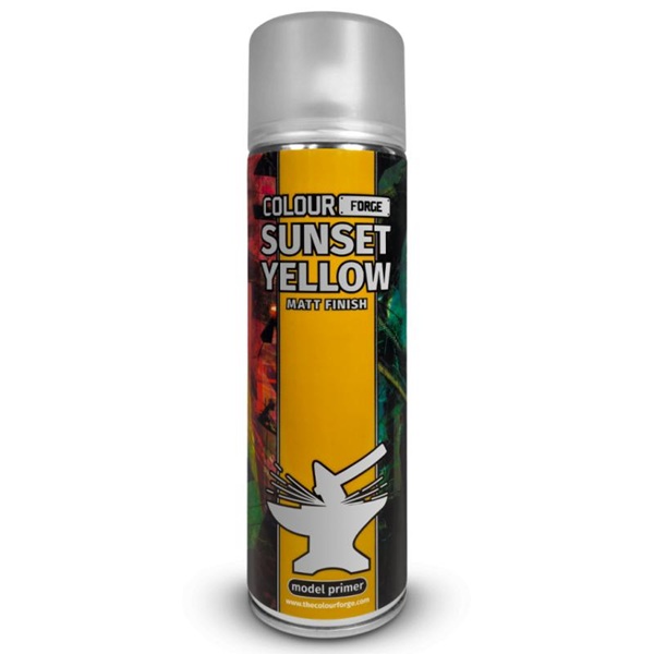 The Colour Forge Spray: Sunset Yellow 500ml