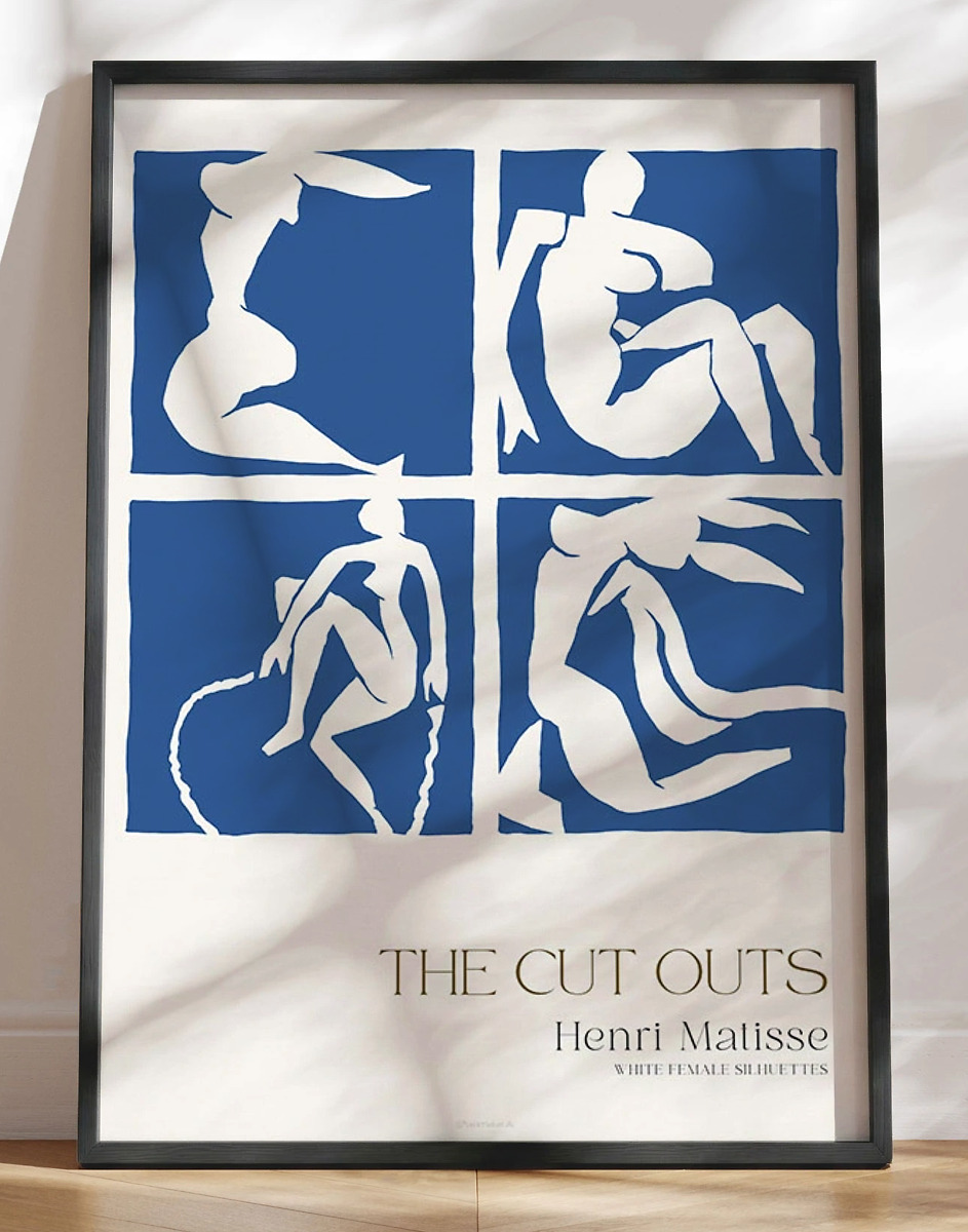 The Cut Outs  Female Silhuettes  Inspired By Matisse
