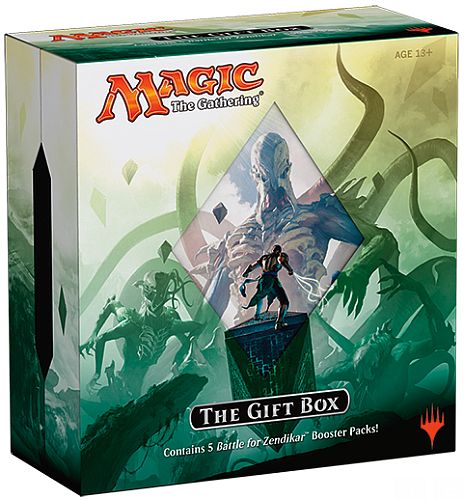 The Gift Box 2015  Holiday  Magic The Gathering Box Til 2000 Kort     Battle For Zendikar Boosters