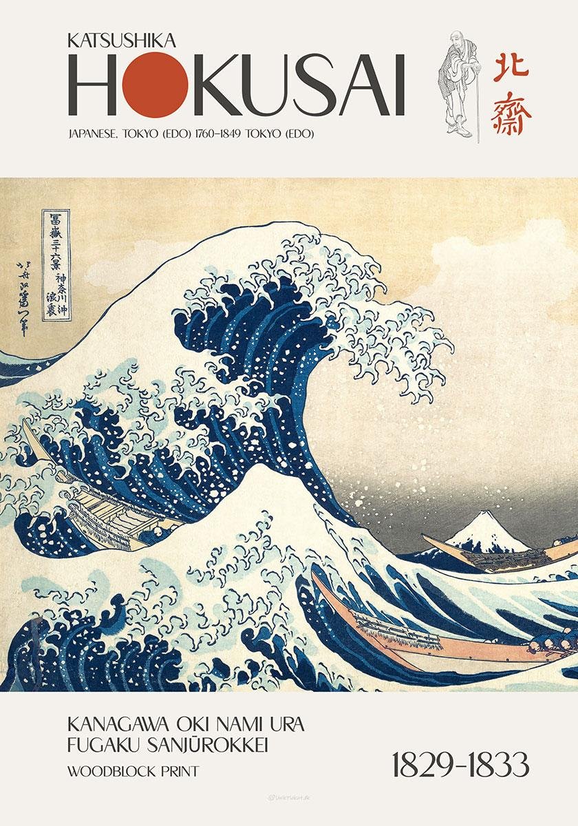 The Great Wave Off Kanagawa Katsushika Hokusai
