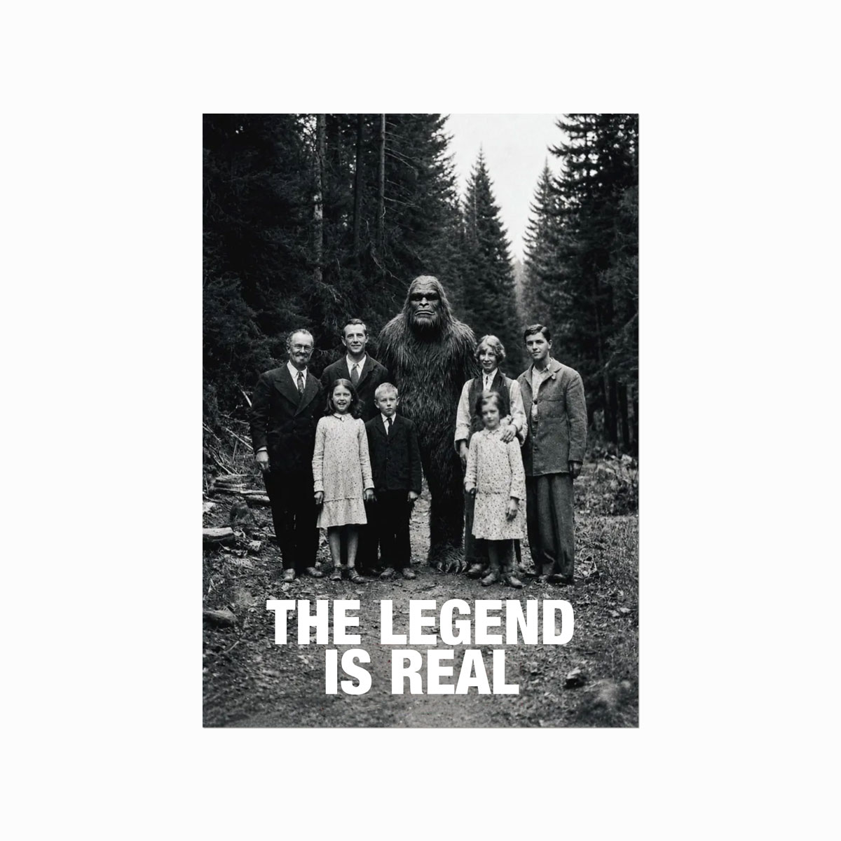 The Legend Is Real  Family Portrait
