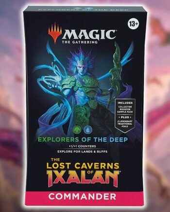 The Lost Caverns Of Ixalan Commander  Edh  Multiplayer Magic Deck: V3 Explorers Of The Deep 100 Kort