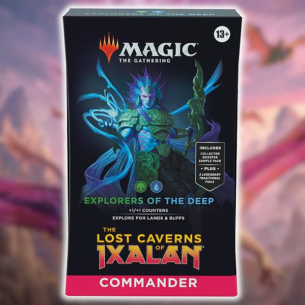 The Lost Caverns Of Ixalan Commander Edh Multiplayer Magic Deck: V3 Explorers Of The Deep 100 Kort