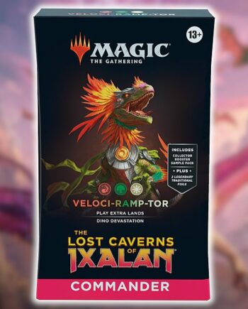 The Lost Caverns Of Ixalan Commander  Edh  Multiplayer Magic Deck: V4 Veloci-ramp-tor 100 Kort