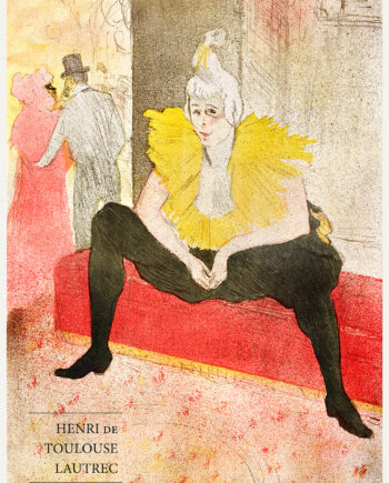 The Seated Clowness Af Plakatwerket