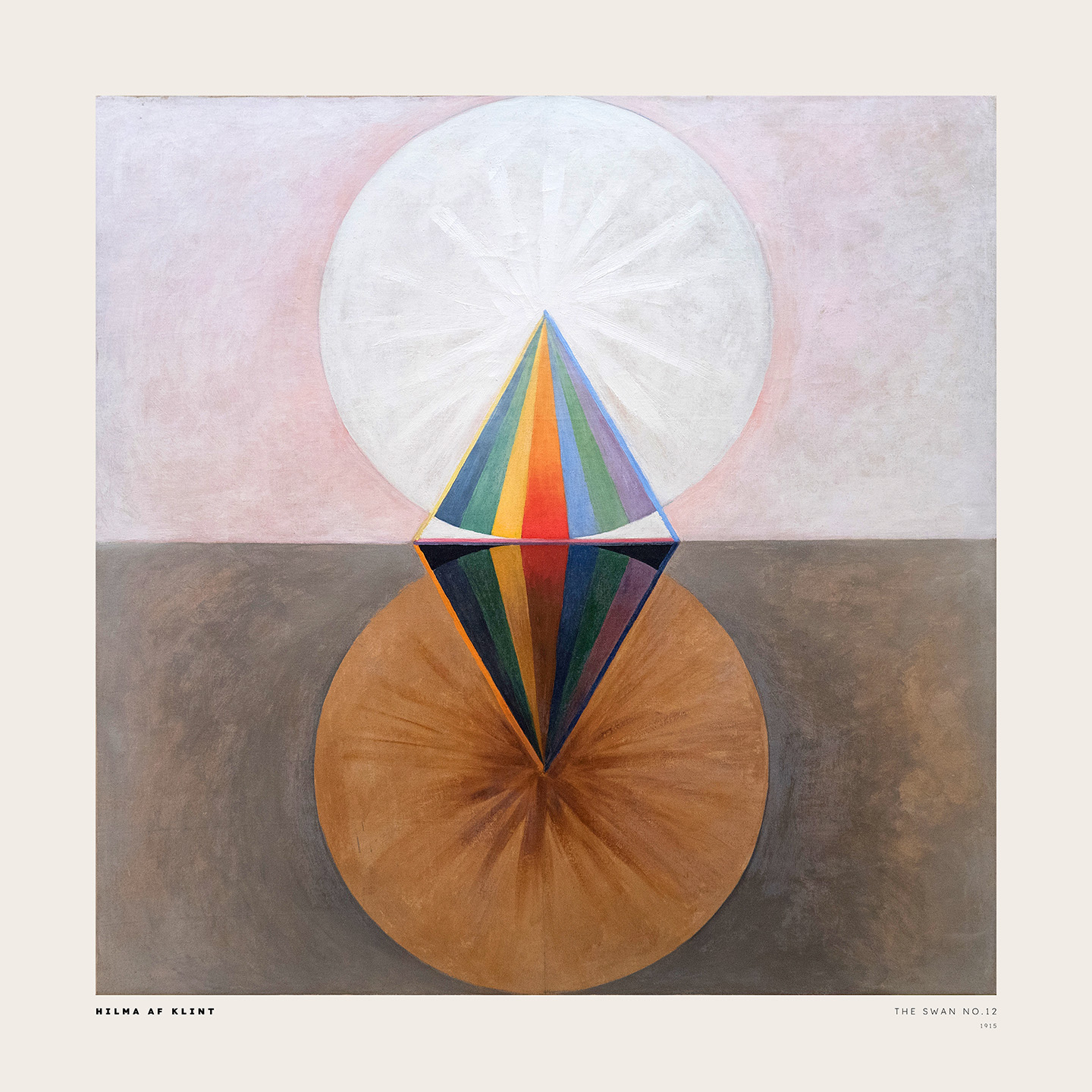 The Swan No  12 Kvadrat Af Plakatwerket