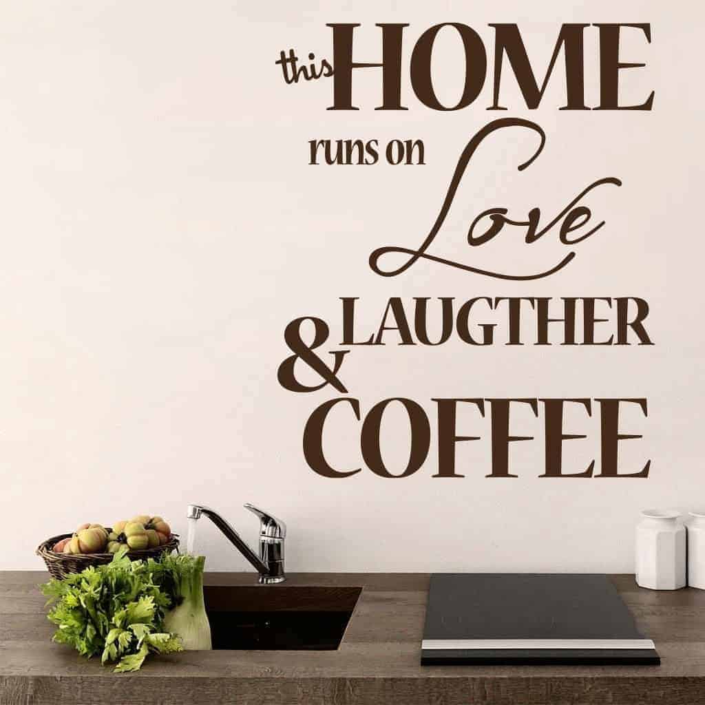 This Home Wallsticker