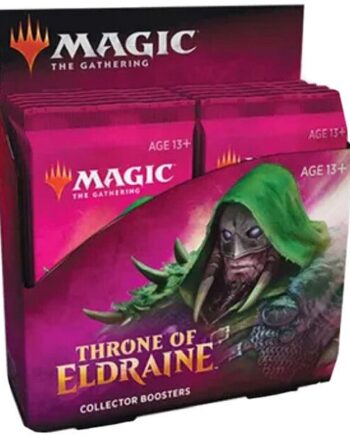 Throne Of Eldraine  Collector Booster Box  Display  12 Collector Boosters  Magic The Gathering