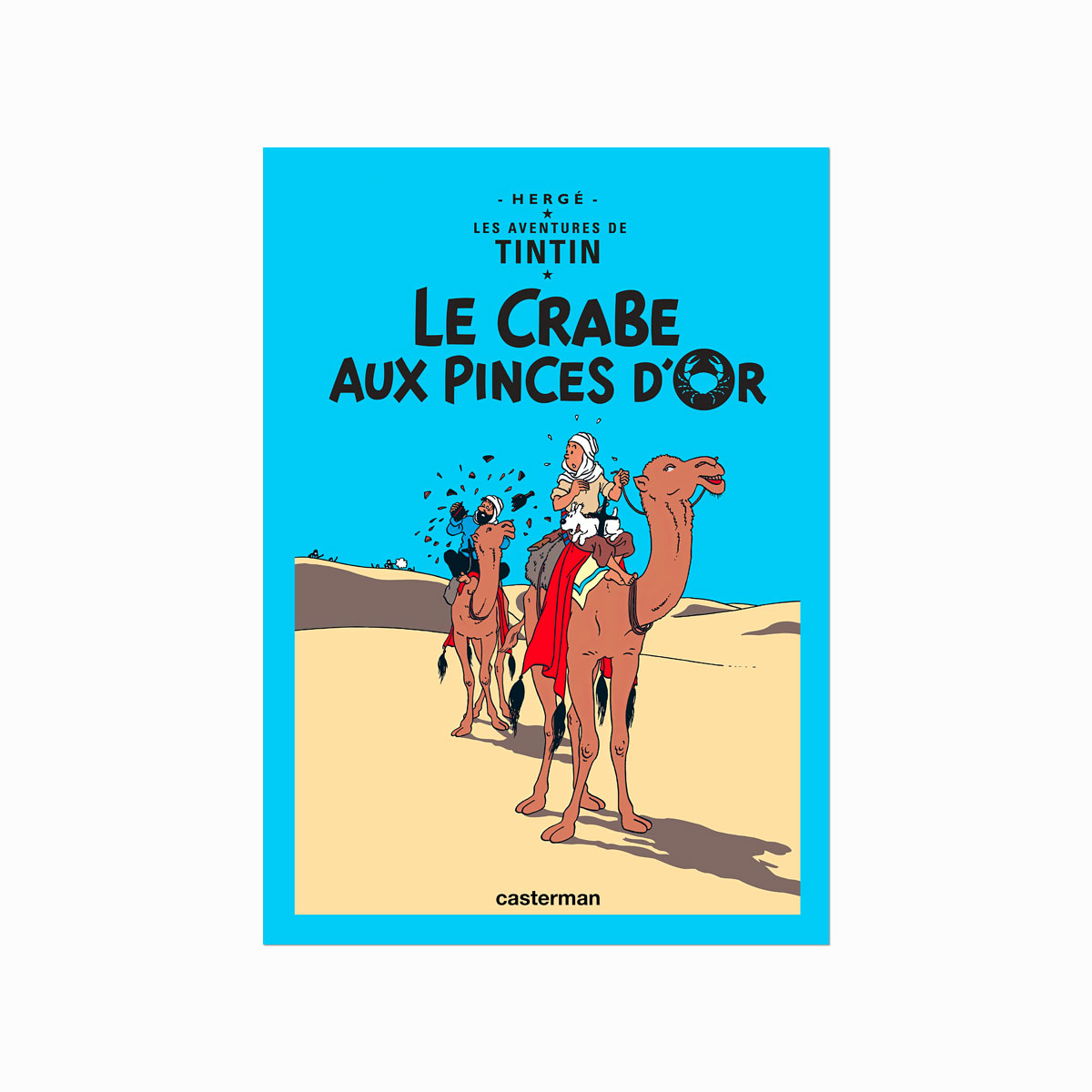 Tintin Plakat  Le Crabe Aux Pinces Dor  1941