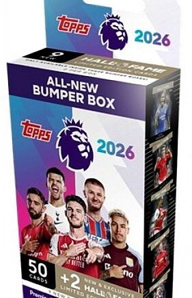 Topps Match Attax Premier League 2025 2026 Bumper Box    Boosters     Hall Of Fame