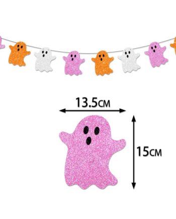 Hyggelig Halloween Pynt  Spøgelser   Flere Farver