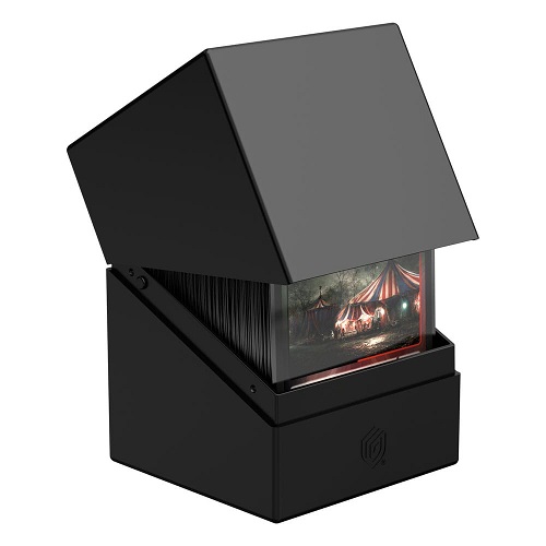 Ultimate Guard Boulder Deck Case Deck Box 100 Solid Black