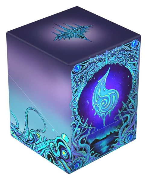 Ultimate Guard Boulder Deck Case Deck Box 100 Standard Size: Magic: The Gathering Mana Token Island
