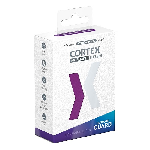Ultimate Guard Cortex Sleeves Kortlommer Standard Size Matte Purple 100 Sleeves