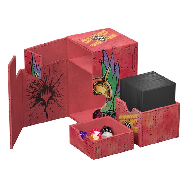 Ultimate Guard Flip Tray Deck Case Deck Box 100 Standard Size Xenoskin Magic: The Gathering Aetherdrift: Hazoret Godseeker