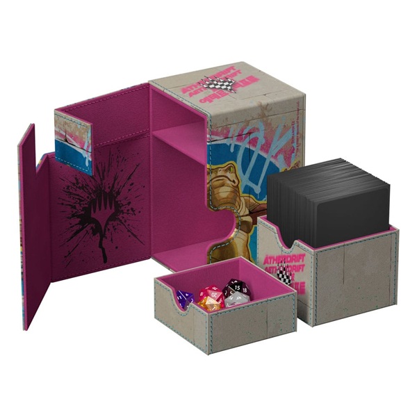Ultimate Guard Flip Tray Deck Case Deck Box 100 Standard Size Xenoskin Magic: The Gathering Aetherdrift: Sab-sunen Luxa Embodied