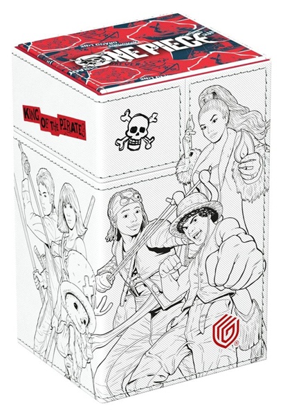 Ultimate Guard Flip Tray Deck Case Deck Box 80 Standard Size Xenoskin: One Piece Sketch